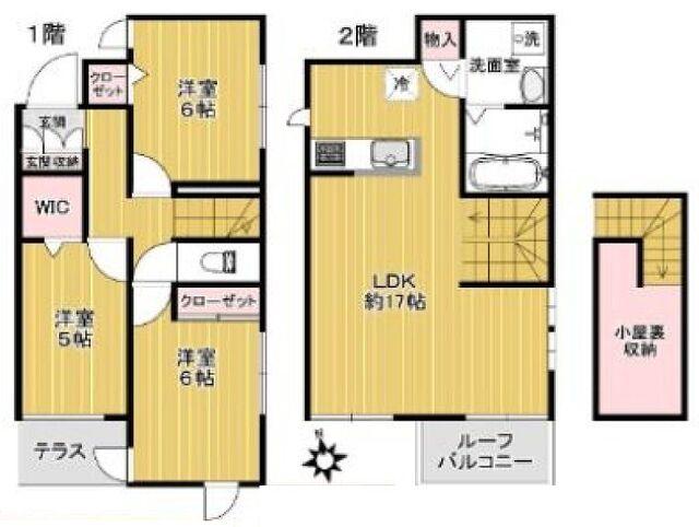  間取り図写真
