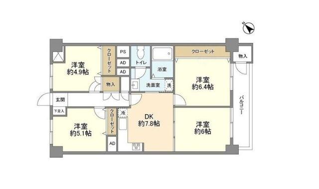  間取り図写真