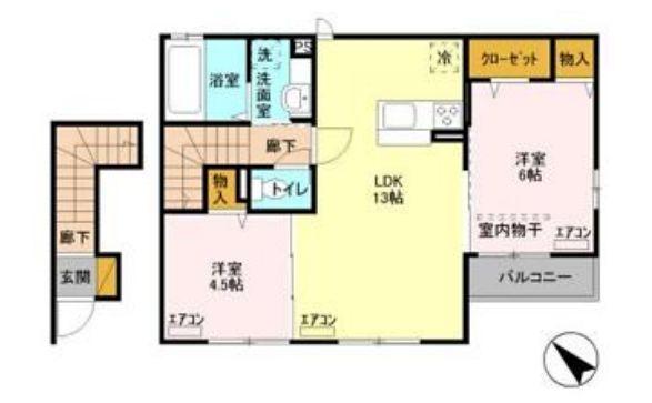  間取り図写真
