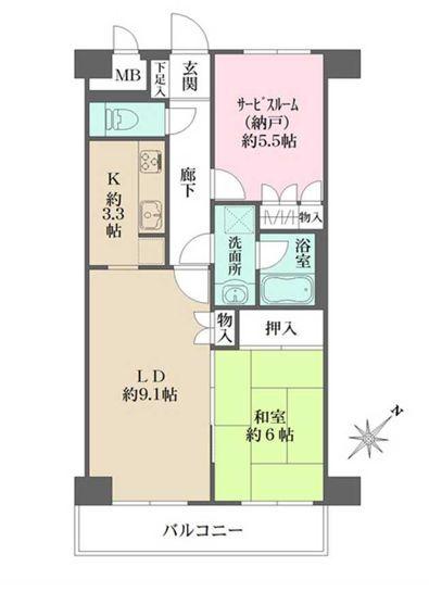  間取り図写真