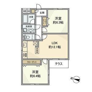  間取り図写真