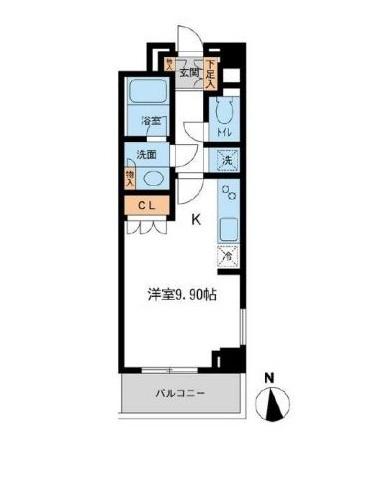 レジデンス白金コローレの間取り