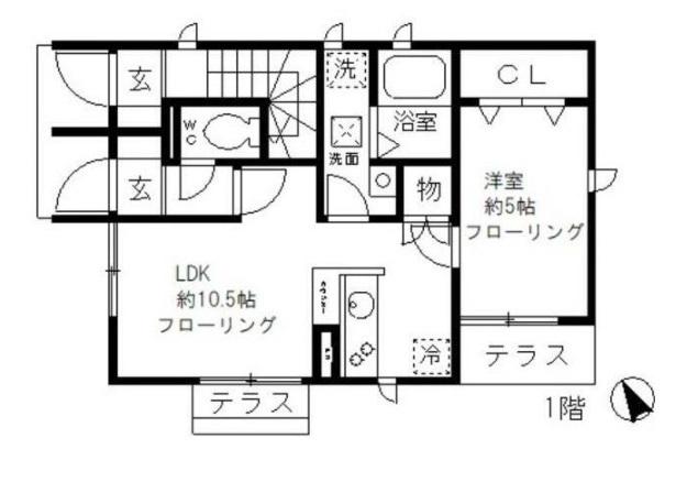  間取り図写真