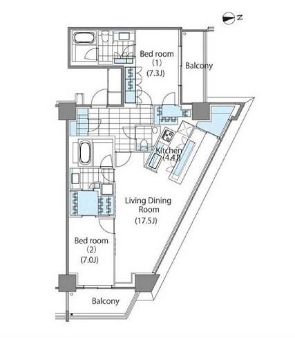 コンフォリア新宿イーストサイドタワー /