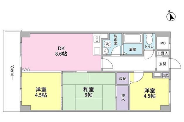  間取り図写真