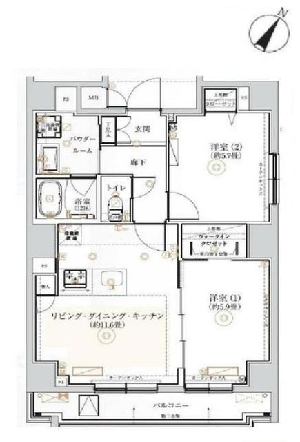  間取り図写真