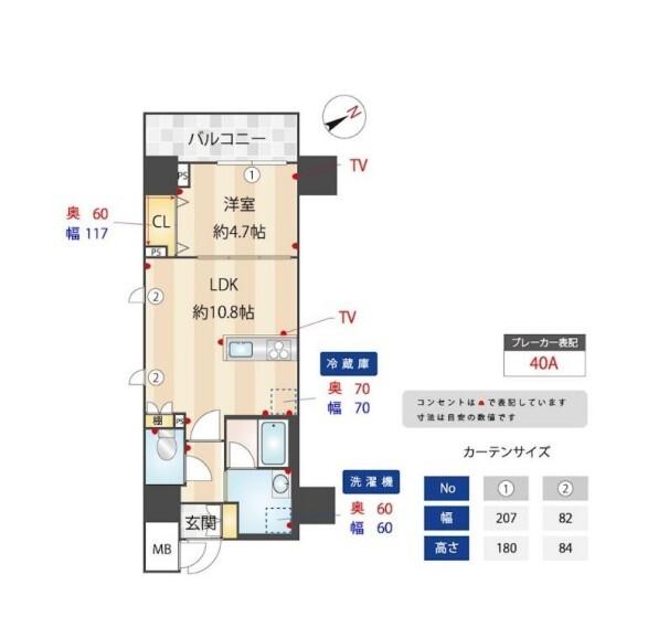  間取り図写真