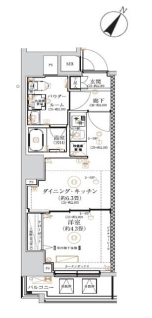  間取り図写真