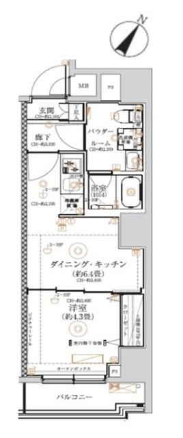  間取り図写真