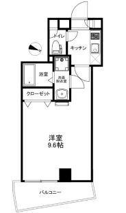 ルミナス西日暮里の間取り