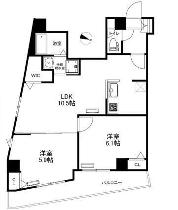 ルミナス西日暮里の間取り