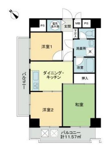  間取り図写真