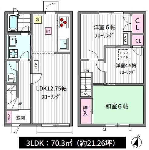  間取り図写真