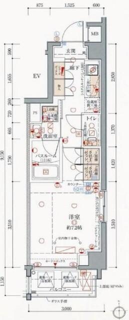  間取り図写真