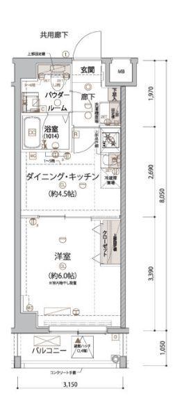  間取り図写真