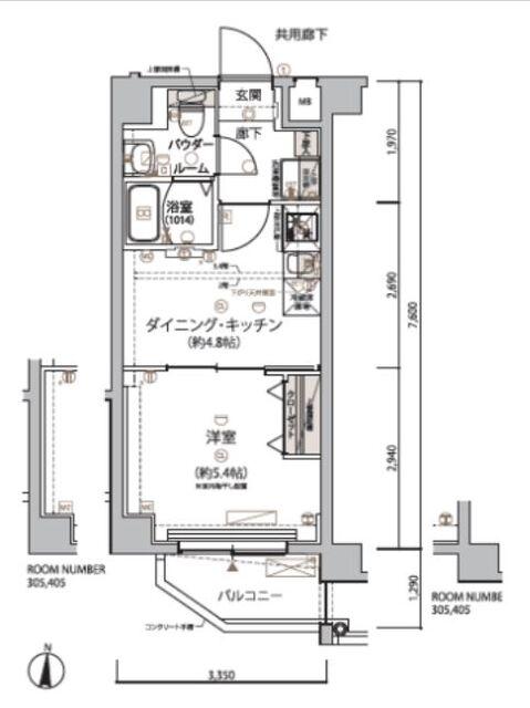  間取り図写真