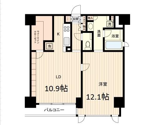 レジデンス白金パークフロントの間取り