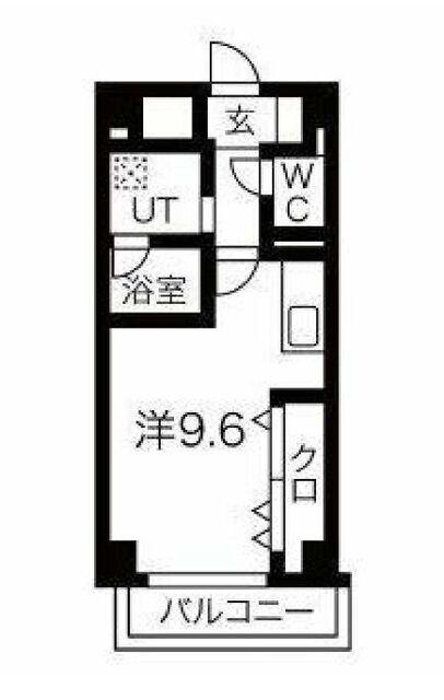 グリューネ白山の間取り