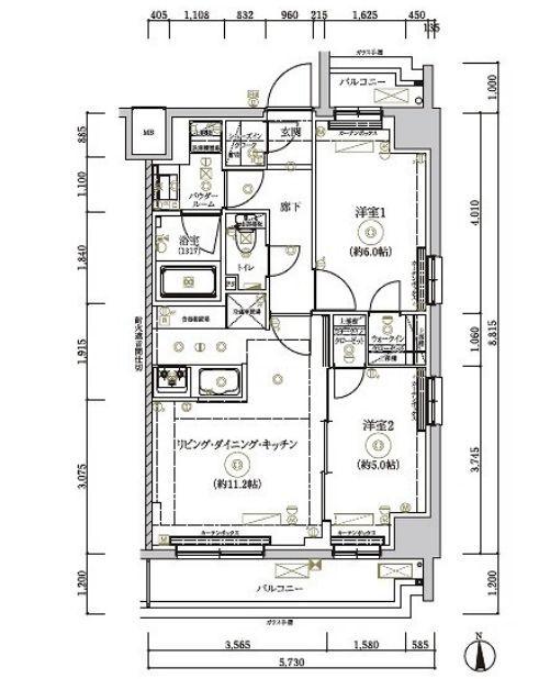  間取り図写真