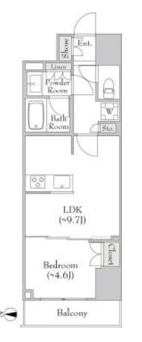  間取り図写真