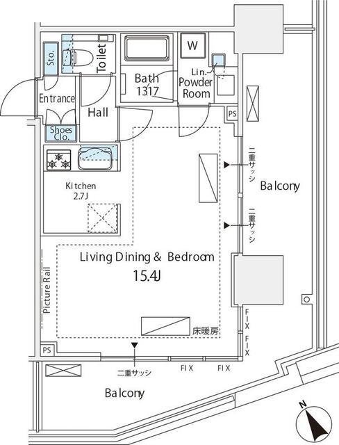  間取り図写真