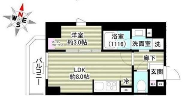  間取り図写真
