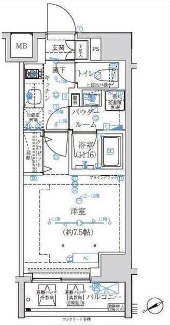 間取り図写真