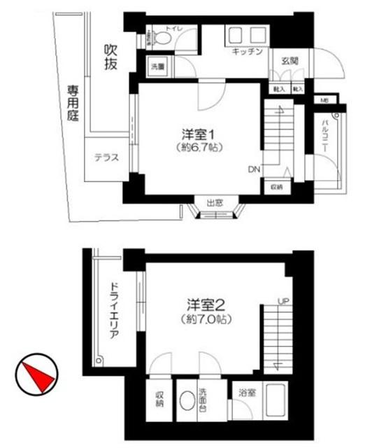  間取り図写真