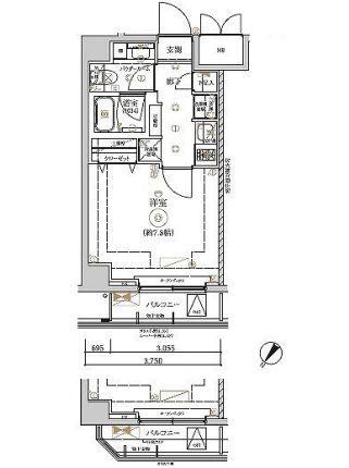  間取り図写真