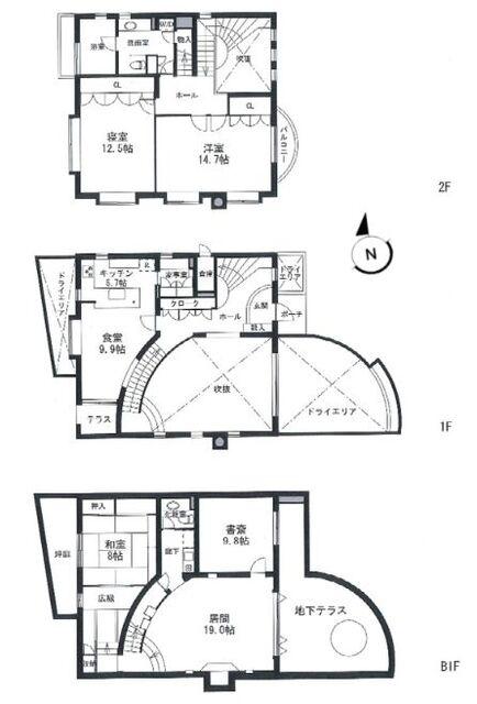 間取り図写真