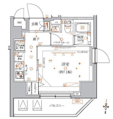  間取り図写真