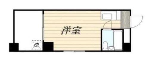 レジダンス千駄木の間取り