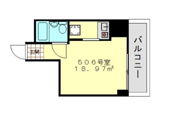 シャンベール若松町 / 506