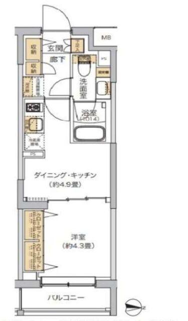  間取り図写真