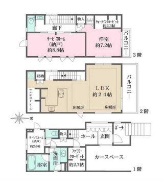  間取り図写真