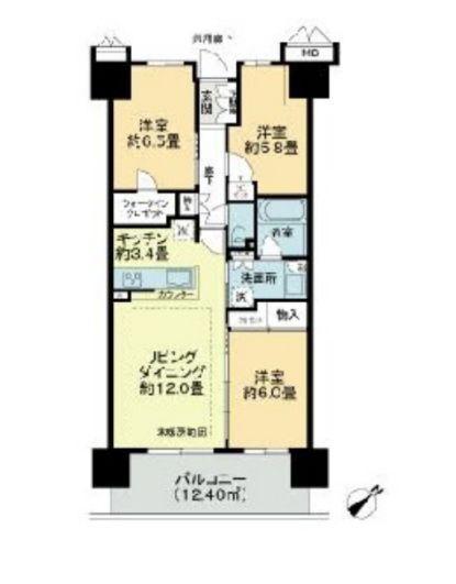  間取り図写真