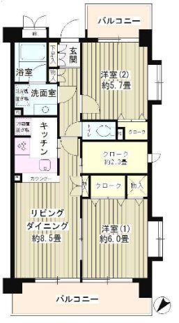  間取り図写真