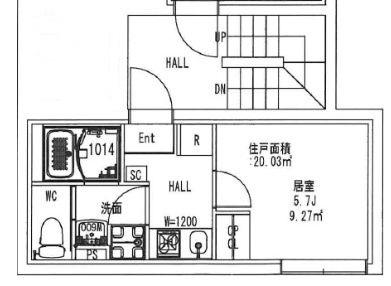  間取り図写真