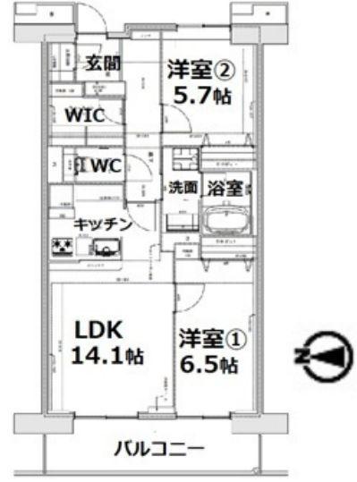  間取り図写真