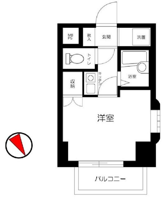 クレアシオン市ヶ谷西　別部屋の写真です
