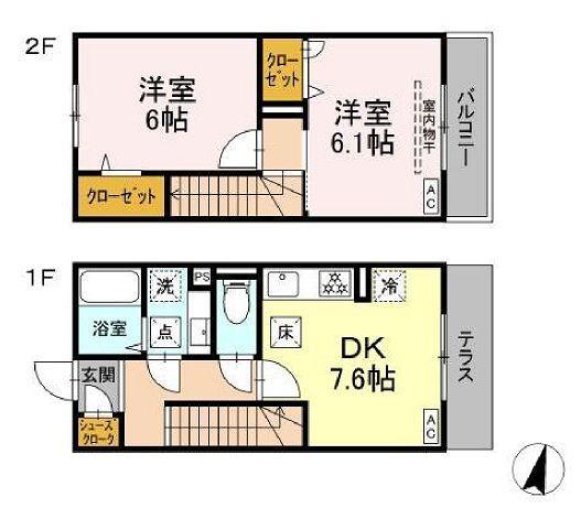  間取り図写真