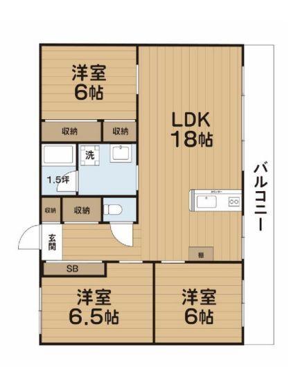  間取り図写真