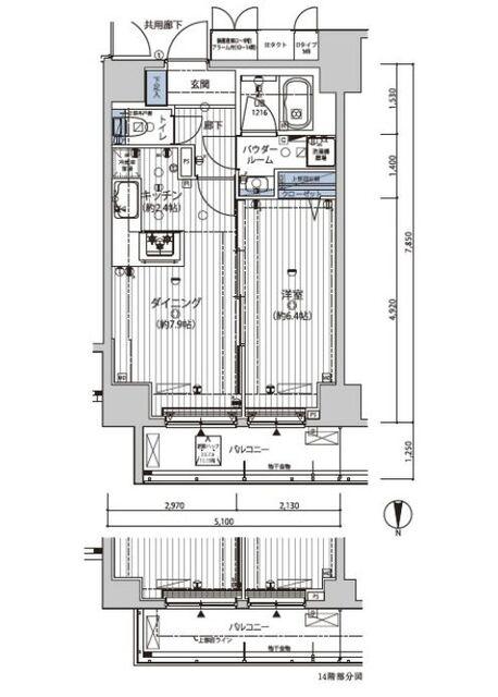  間取り図写真