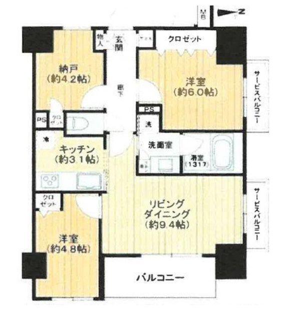  間取り図写真