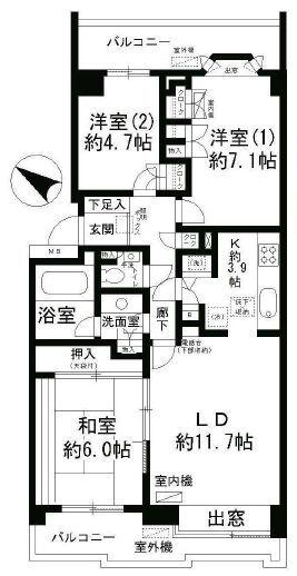  間取り図写真