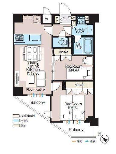  間取り図写真