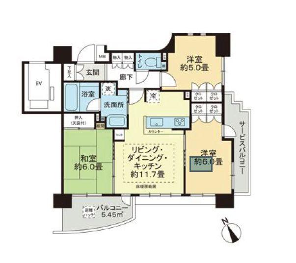  間取り図写真