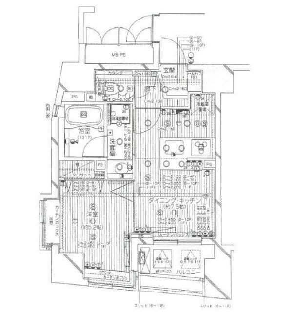 間取り図写真