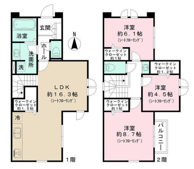  間取り図写真