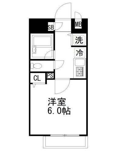 パレステュディオシンシア文京千石の間取り
